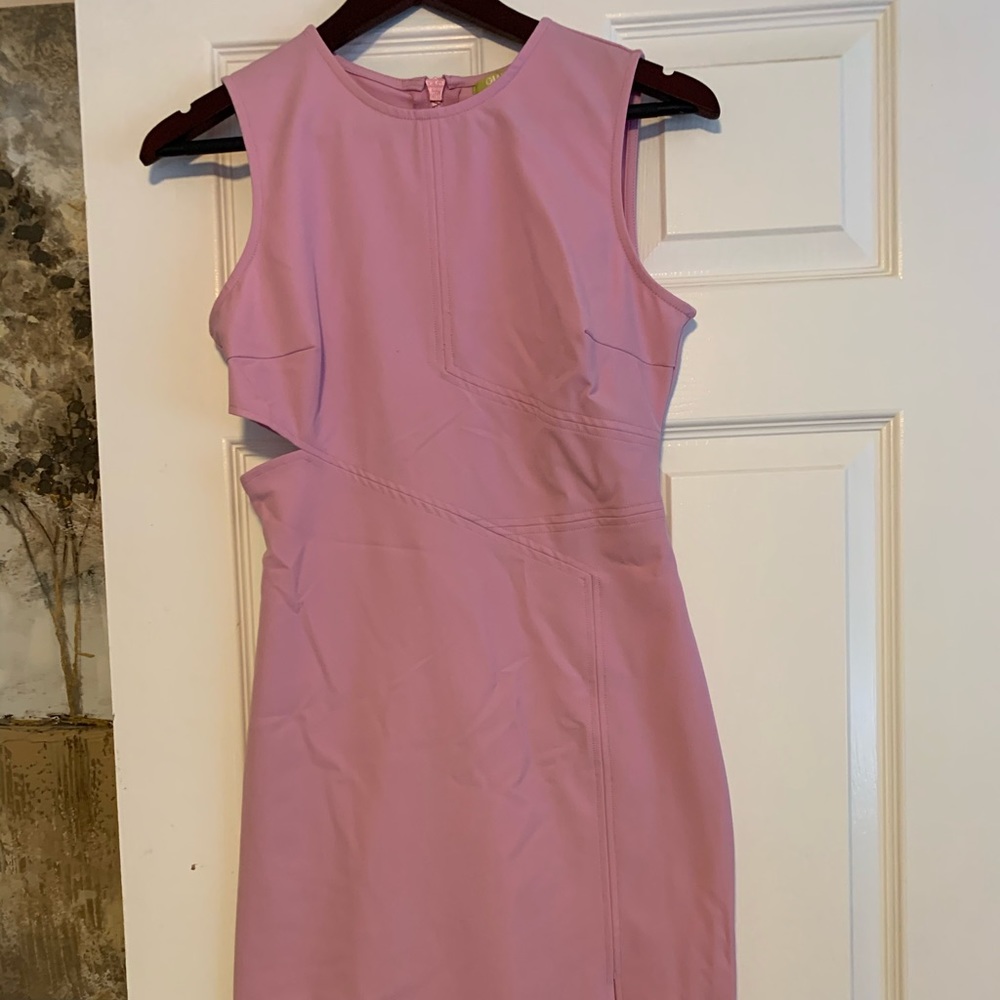 New purple Gianni Bini dress with cut outs